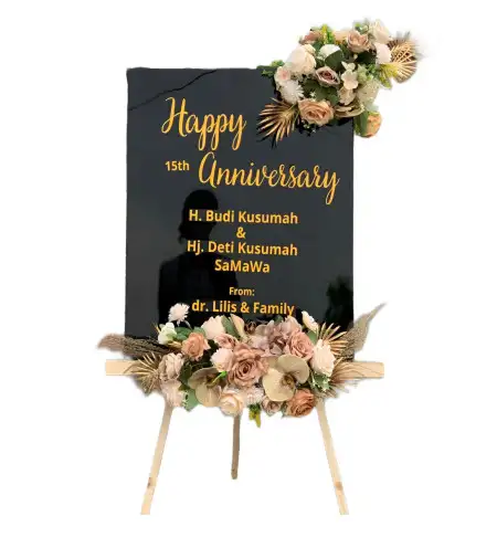 Papan Bunga Akrilik Argamukti