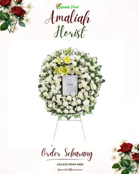 Krans Bunga Duka Argamukti