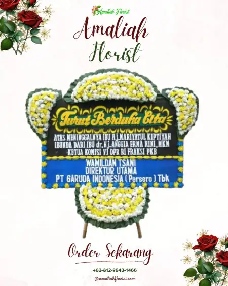 Papan Bunga Duka Argamukti